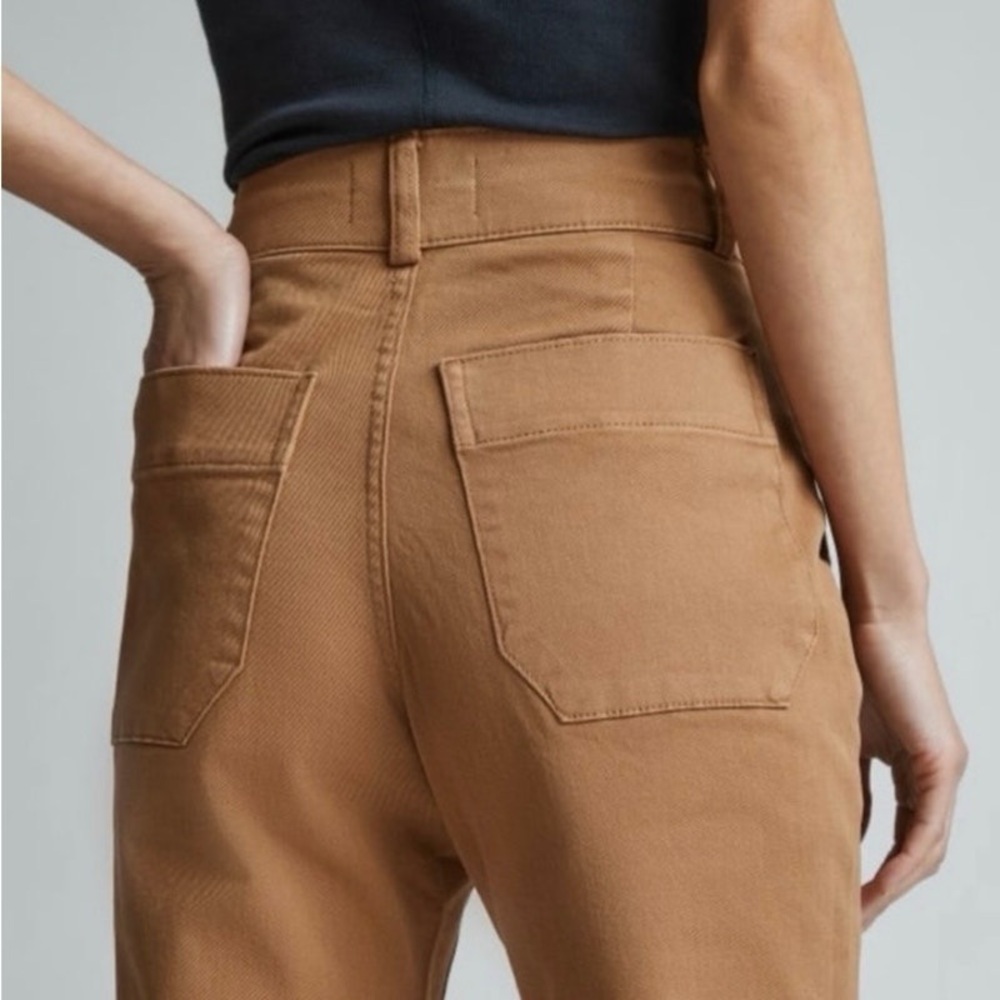 Everlane The Straight Leg Crop in Toasted Coconut